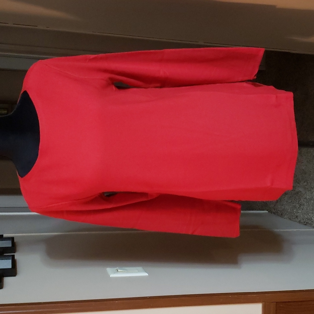 J.JILL Red Pullover Size Small